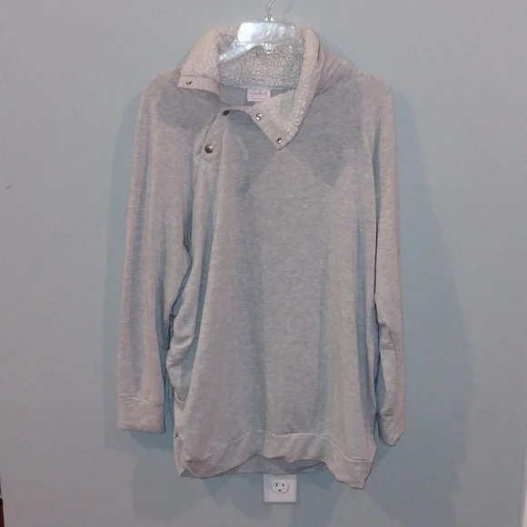 Maternity Sweatshirt Pullover - Picture 1 of 7